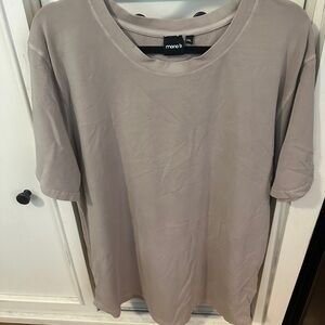 Mono B Light Grey Short Sleeved Tee Size 2X